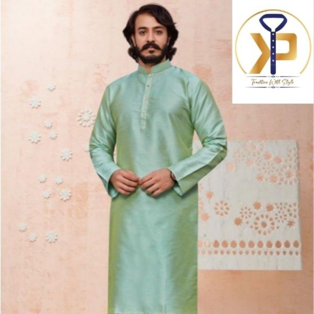 Mint Green Kurta Pyjama Set